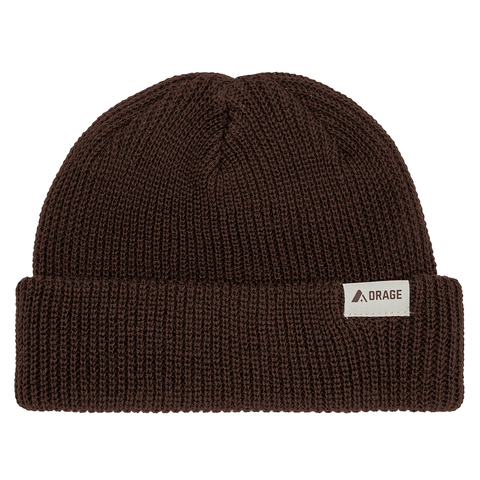 Fisherman beanie - Dark soil