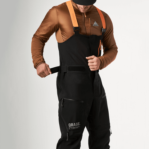 MTN-X Gibson 3L bib pants - Black