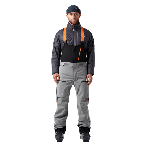 MTN-X Gibson 3L bib pants - Light steel blue