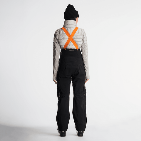 MTN-X Cliff 3L women's bib pants - Black