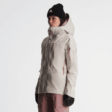 MTN-X Panorama 3L women's jacket - Dark birch