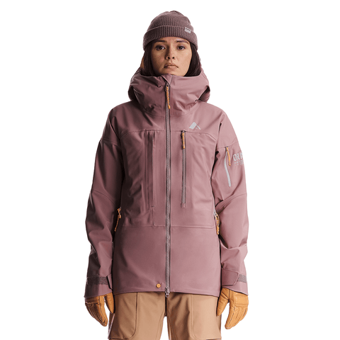 MTN-X Panorama 3L women's jacket - Light plum