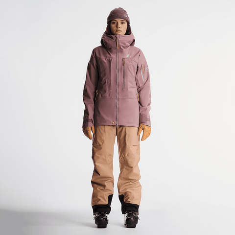 MTN-X Panorama 3L women's jacket - Light plum