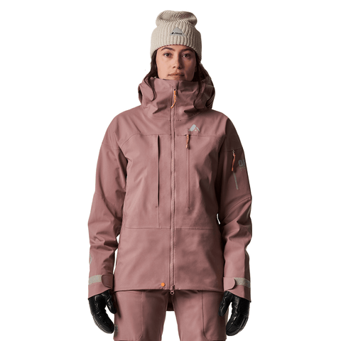 MTN-X Panorama 3L women's jacket - Light plum