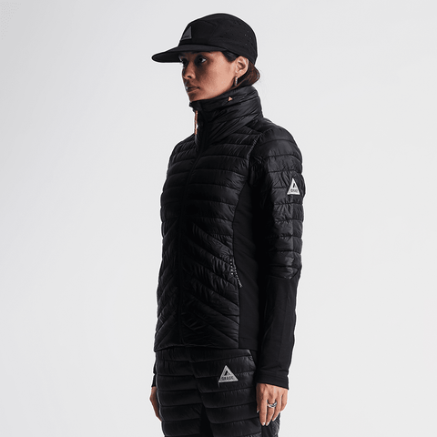 Phoenix hybrid women's jacket - Black