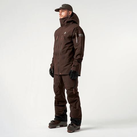 MTN-X Spurr 3L jacket - Dark soil