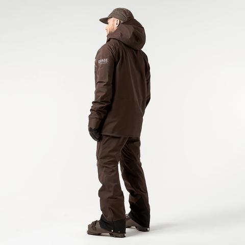 MTN-X Spurr 3L jacket - Dark soil