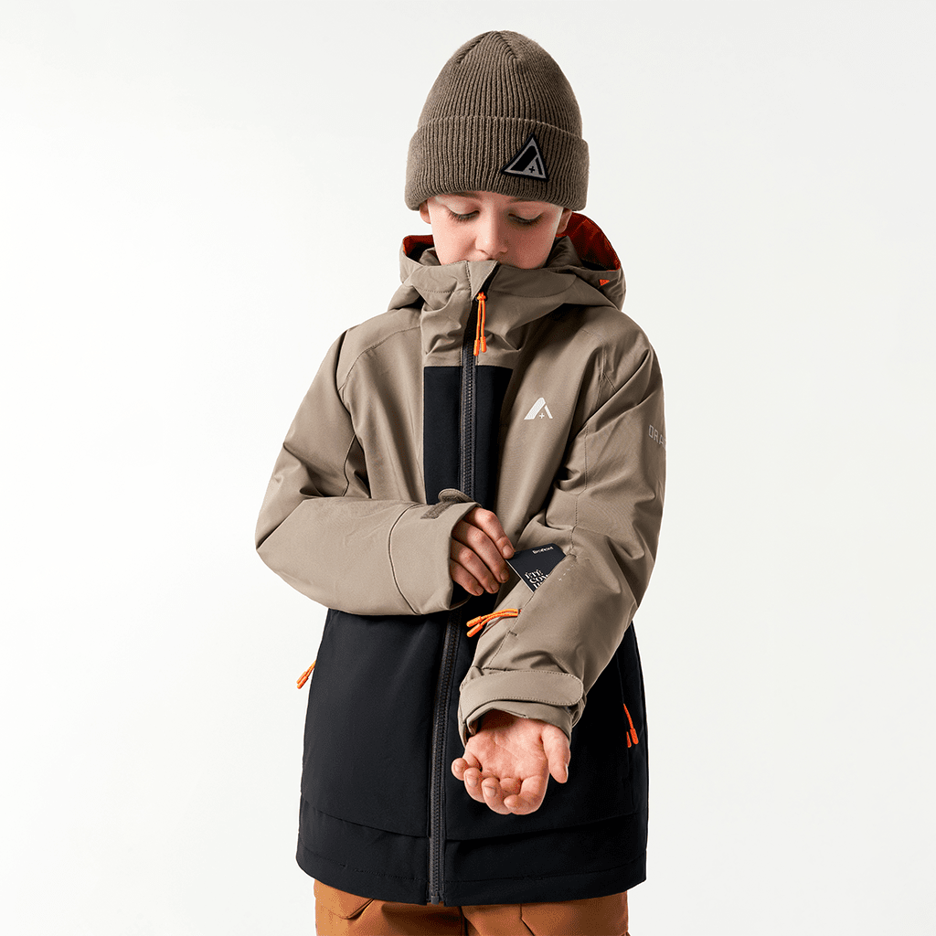 Sutton insulated kids' jacket - Clay