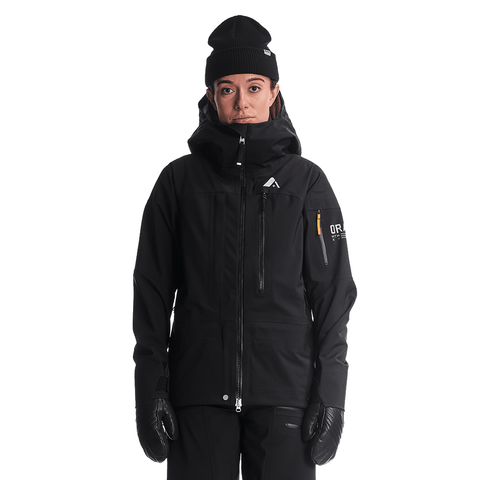 Apex MTN-X 3L shell women's jacket - Black