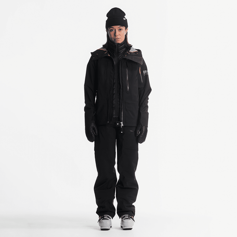 Apex MTN-X 3L shell women's jacket - Black