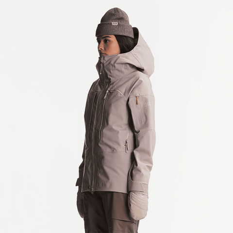 Apex MTN-X 3L shell women's jacket - Scree