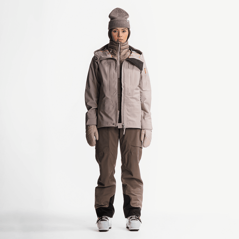 Apex MTN-X 3L shell women's jacket - Scree