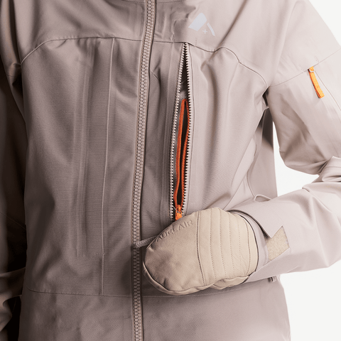 Apex MTN-X 3L shell women's jacket - Scree