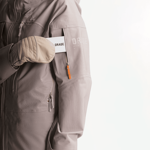 Apex MTN-X 3L shell women's jacket - Scree