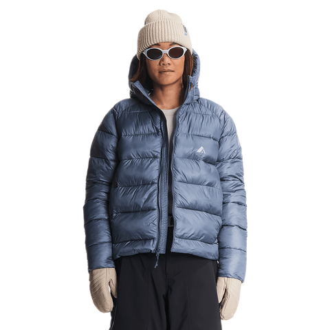 Polar down hooded women's jacket - Aegean