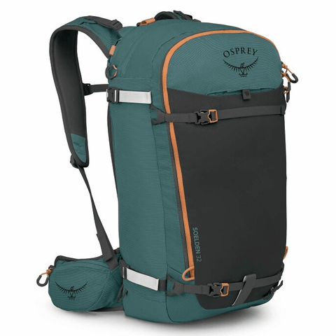 Soelden 32L backpack - Cascade blue / Raven black
