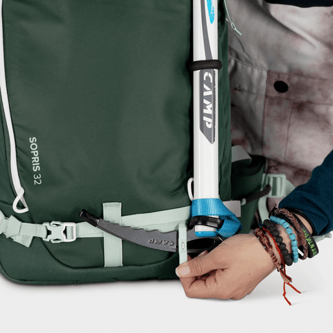 Sopris 32L women's backpack - Tundra green / Green canopy