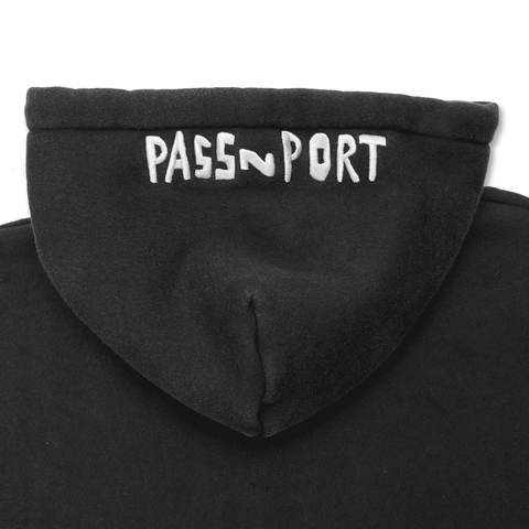 Scissorcraft zip hoodie - Black
