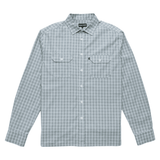Workers check long sleeve shirt - Stone