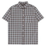 Workers club check shirt - Chocolate / Blue