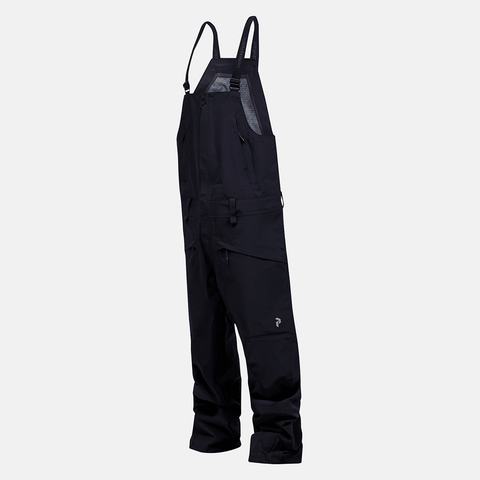 Edge HIPE® 3L shell bib pants - Black