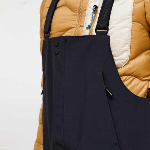 Edge HIPE® 3L shell bib pants - Black