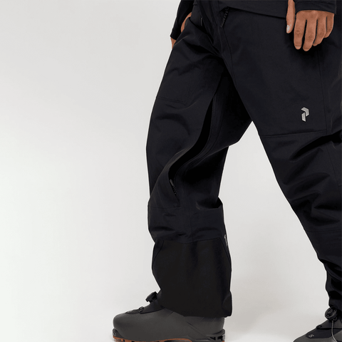 Edge HIPE® 3L shell bib pants - Black