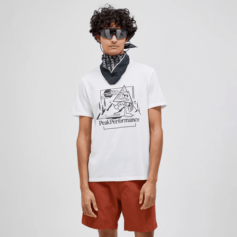 Explore graphic t-shirt - White