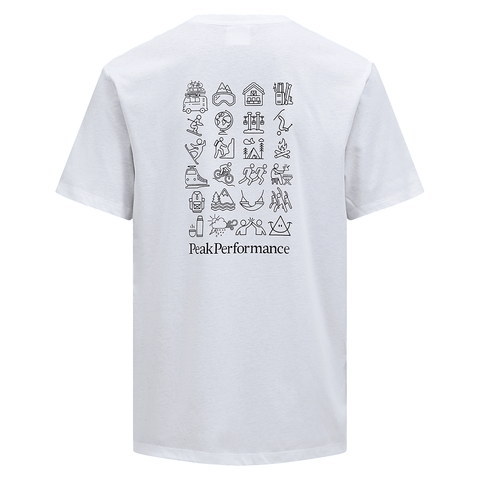 Explore graphic t-shirt - White