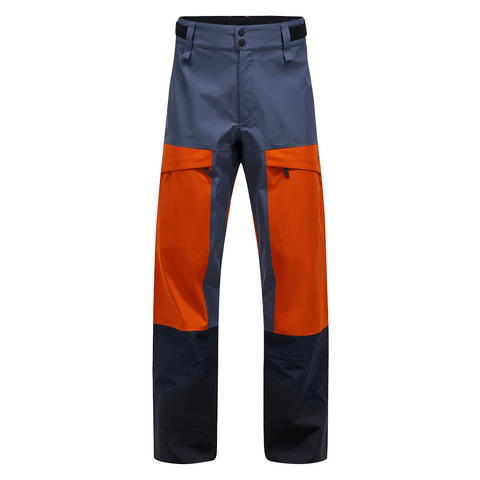 Gravity Gore-Tex® 3L pants - Ombre blue / Gold flame / Salute blue