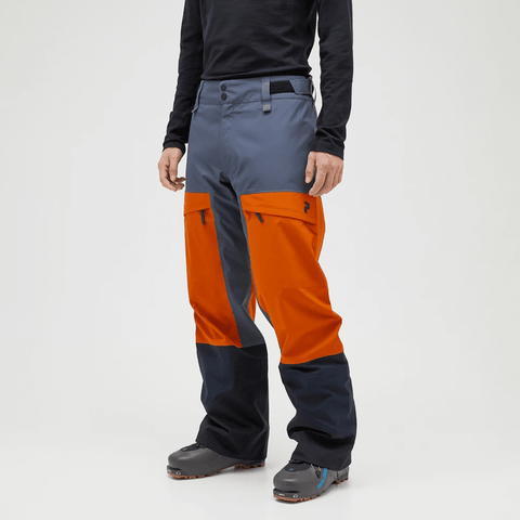 Gravity Gore-Tex® 3L pants - Ombre blue / Gold flame / Salute blue