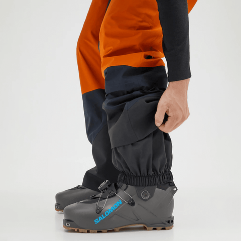 Gravity Gore-Tex® 3L pants - Ombre blue / Gold flame / Salute blue