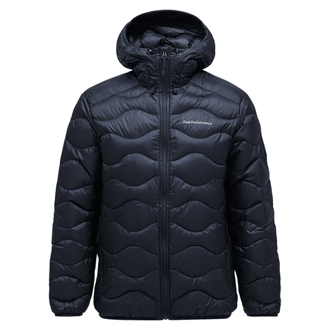 Helium down hooded jacket - Black