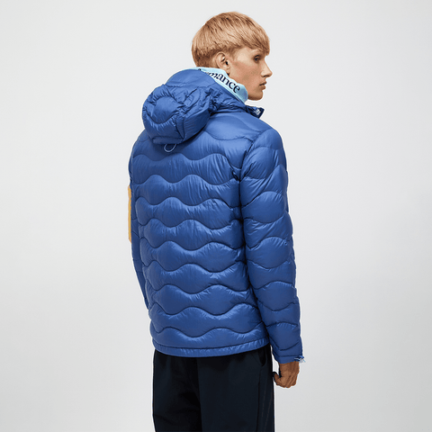 Helium utility down hooded jacket - Summit sky / Snowmelt