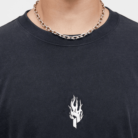 Max double layer long sleeve - Black / Off white