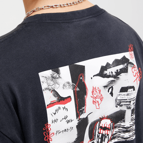 Max double layer long sleeve - Black / Off white