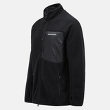 Pile zip jacket - Black