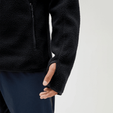 Pile zip jacket - Black