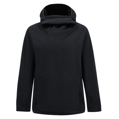 Treeline fleece hoodie - Black