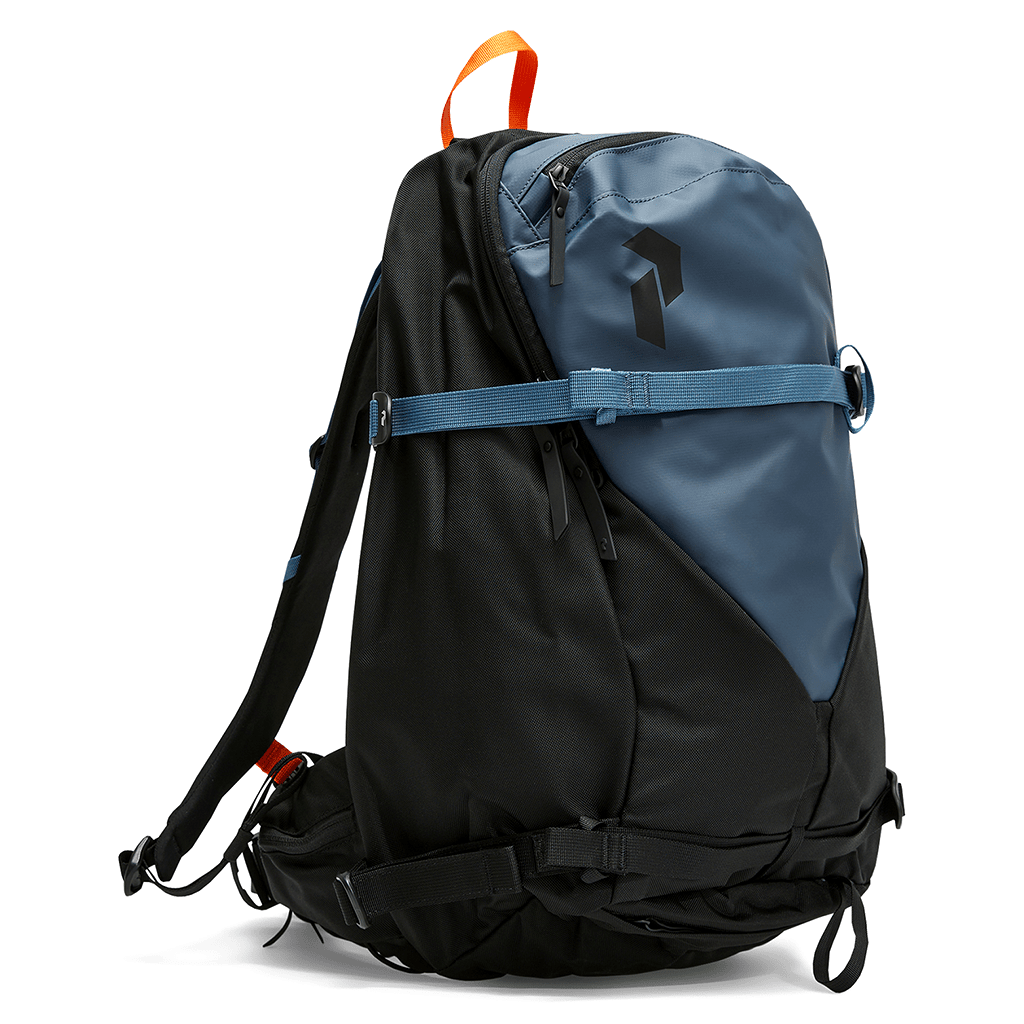 Vertical ski 28L backpack - Ombre blue