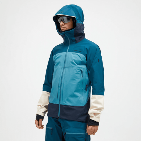 Vislight Gore-Tex® C-Knit 3L jacket - Infinity teal / Hydro fresh / Salute blue