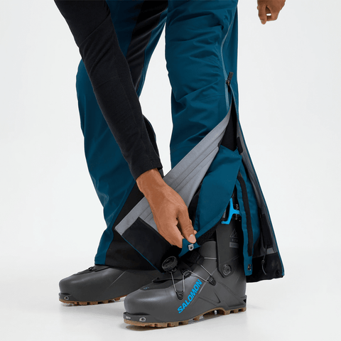 Vislight Gore-Tex® C-Knit 3L pants - Infinity teal / Salute blue