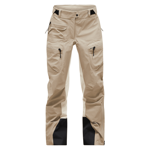 Vislight Gore-Tex® C-Knit 3L women's pants - Avid beige / Sand fog