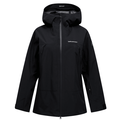 Edge HIPE® 3L shell women's jacket - Black