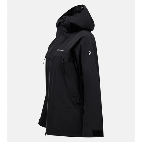 Edge HIPE® 3L shell women's jacket - Black