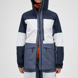 Gravity Gore-Tex® 3L women's jacket - Salute blue / Ombre blue / Antarctica