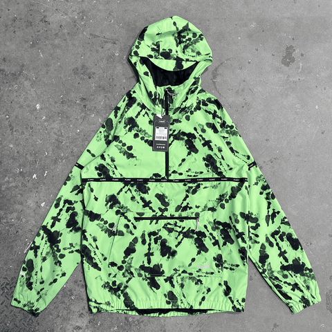 BARGAIN BIN Planks Gateway smock jacket - Acid kermit dye