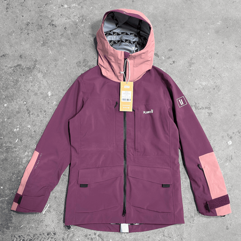 BARGAIN BIN Planks Roamer 3L women's shell jacket - Wino