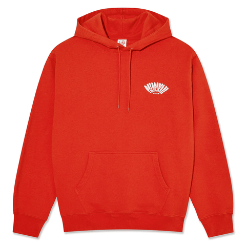 Dave Polar skate club hoodie - Red