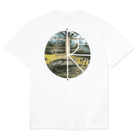 Fill logo Burnside 2084 t-shirt - White